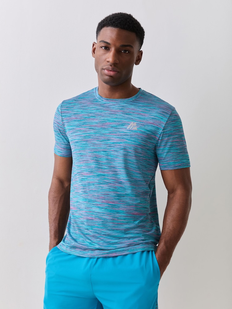 Montirex Blue Knitted Trail 2.0 T-Shirt - Image 1 of 5