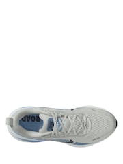 Nike Grey Fog White Vomero 18 Running Trainers - Image 3 of 4