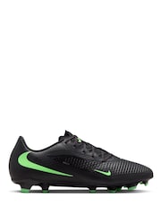 Nike Black Phantom 6 Low Academy Multi-Ground Football Boots - Image 1 of 8
