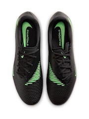Nike Black Phantom 6 Low Academy Multi-Ground Football Boots - Image 3 of 8