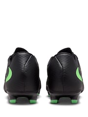 Nike Black Phantom 6 Low Academy Multi-Ground Football Boots - Image 4 of 8