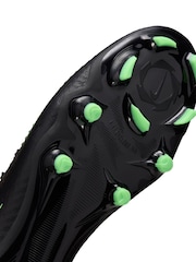 Nike Black Phantom 6 Low Academy Multi-Ground Football Boots - Image 6 of 8