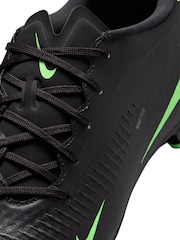 Nike Black Phantom 6 Low Academy Multi-Ground Football Boots - Image 8 of 8