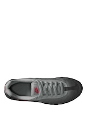 Nike Light Grey Red Air Max Invigor Trainers - Image 3 of 4
