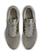 Nike Green Grey Run Defy Road Running Trainers - Image 6 of 10