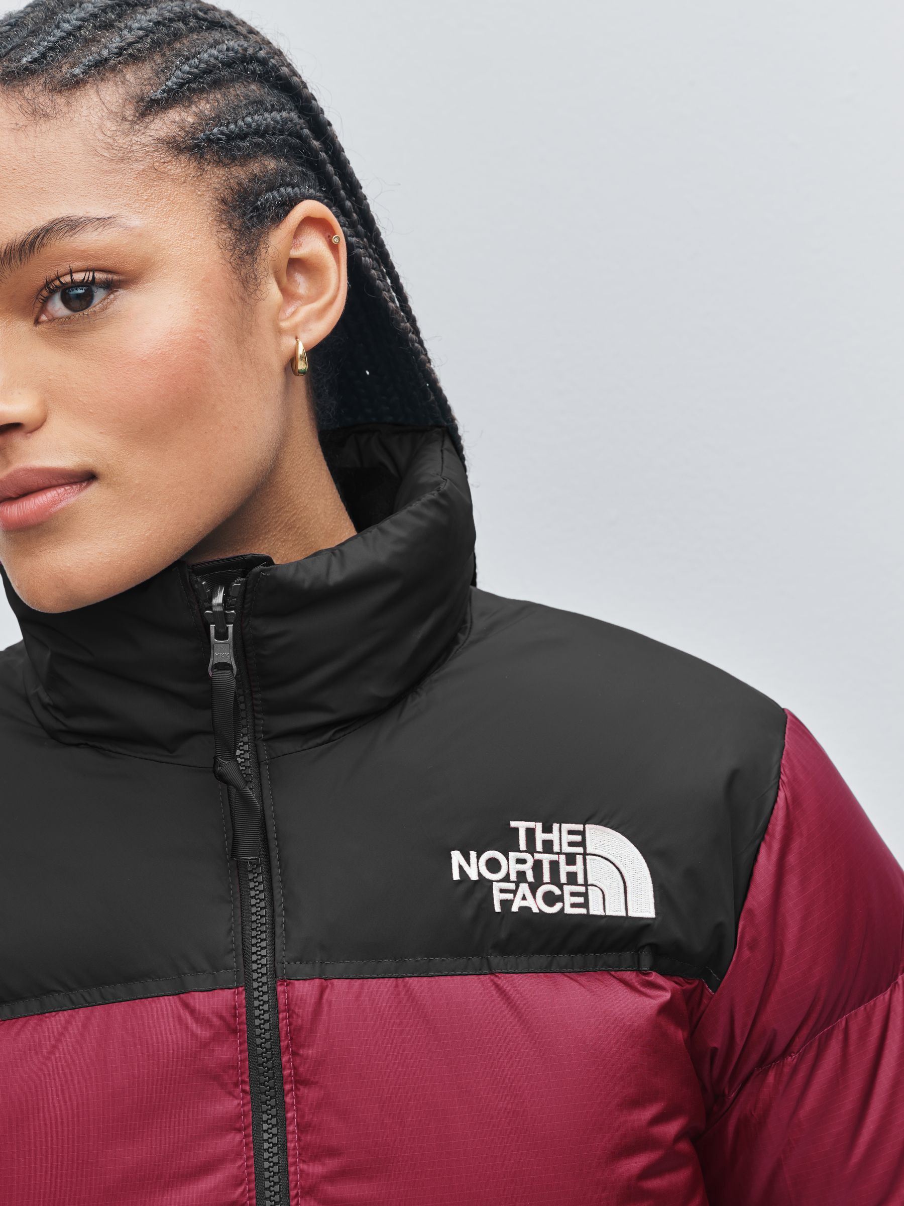 Buy The North Face Red 1996 Retro Nuptse Puffer Jacket from the
