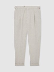 Reiss Oatmeal Finch Trousers - Image 2 of 7