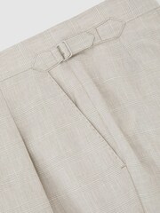 Reiss Oatmeal Finch Trousers - Image 6 of 7