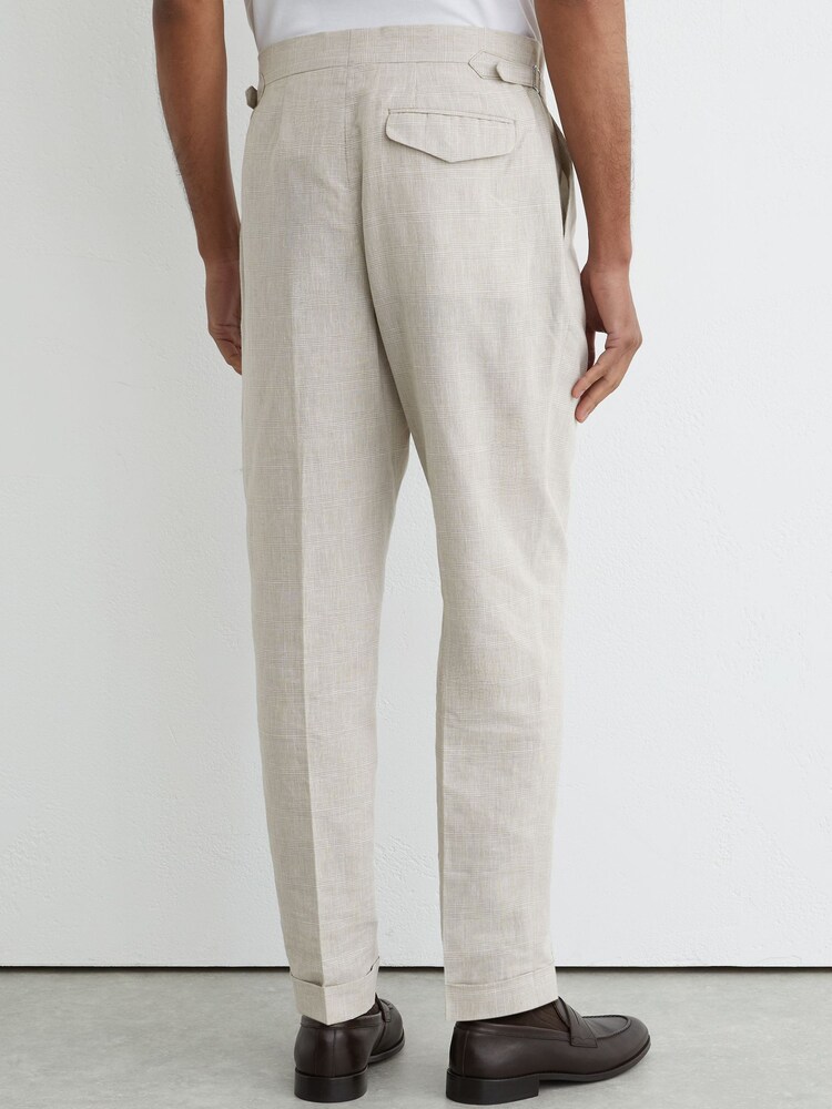 Reiss Oatmeal Finch Trousers - Image 7 of 7 Reiss Oatmeal Finch Trousers - Image 7 of 7