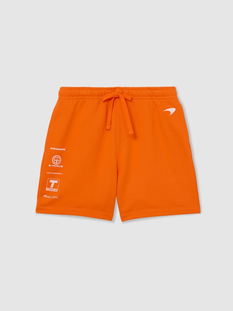 McLaren Racing Motif Drawstring Shorts - Image 2 of 7