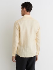 Reiss Buttermilk Yellow Ruban Shirt - Image 5 of 7