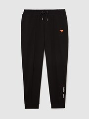 McLaren Black Racing Interlock Speedmark Joggers - Image 2 of 7