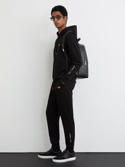 McLaren Black Racing Interlock Speedmark Joggers - Image 3 of 7