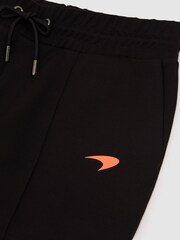 McLaren Black Racing Interlock Speedmark Joggers - Image 6 of 7