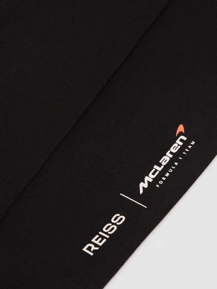 McLaren Black Racing Interlock Speedmark Joggers - Image 7 of 7