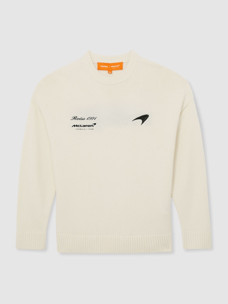 McLaren Off White Racing Merino Motorsport Jumper - 2 paveikslėlis iš 7