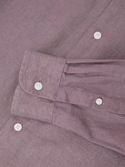 Mauve Vaaleanpunainen - Reiss Ruban -pellavapaita, jossa leikkauskaulus ja normaali istuvuus - Kuva 9 / 9