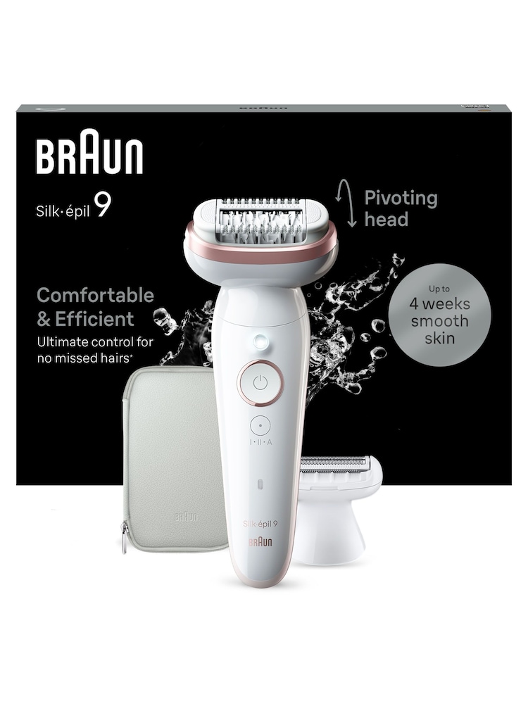 Braun Silk-Epil 9 Epilator For Easy Hair Removal 9-030 - Image 1 of 5