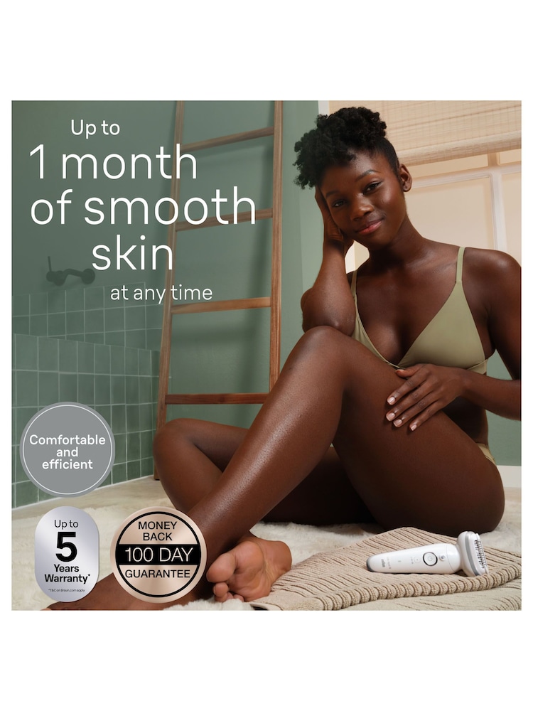 Braun Silk-Epil 9 Epilator For Easy Hair Removal 9-030 - Image 2 of 5