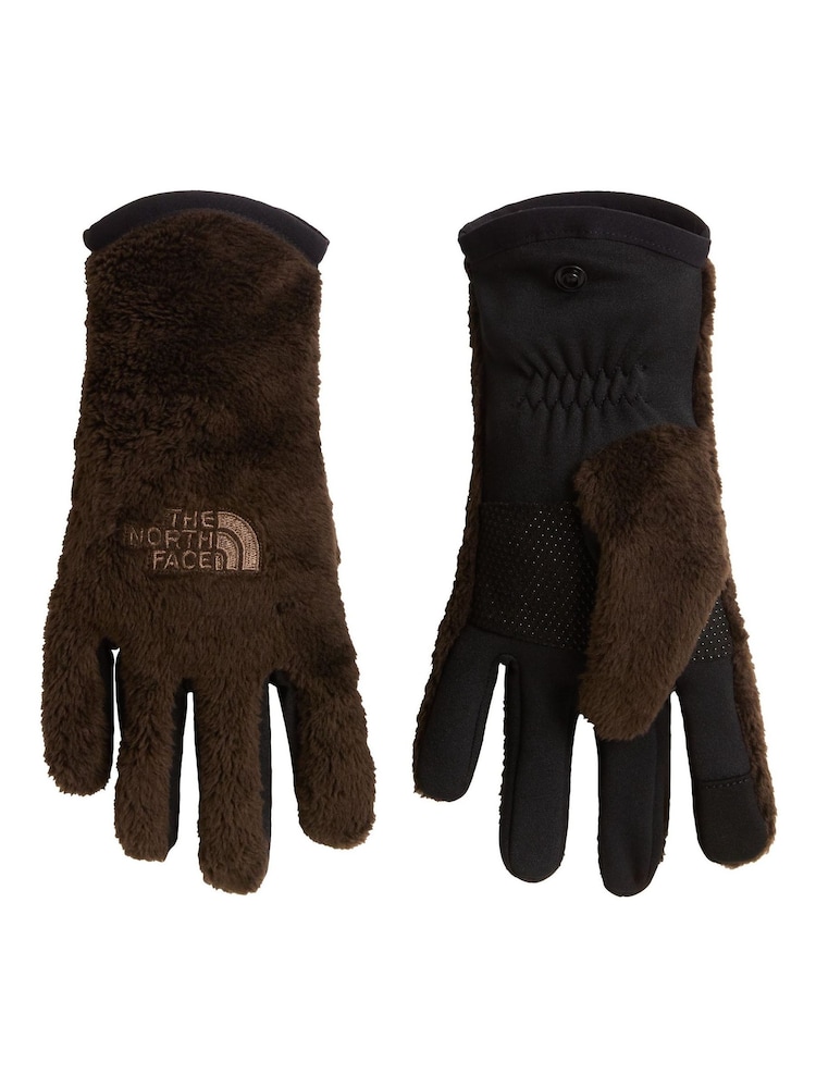 The North Face Brown Osito E-Tip Fleece Gloves - Image 1 of 5 The North Face Brown Osito E-Tip Fleece Gloves - Image 1 of 5