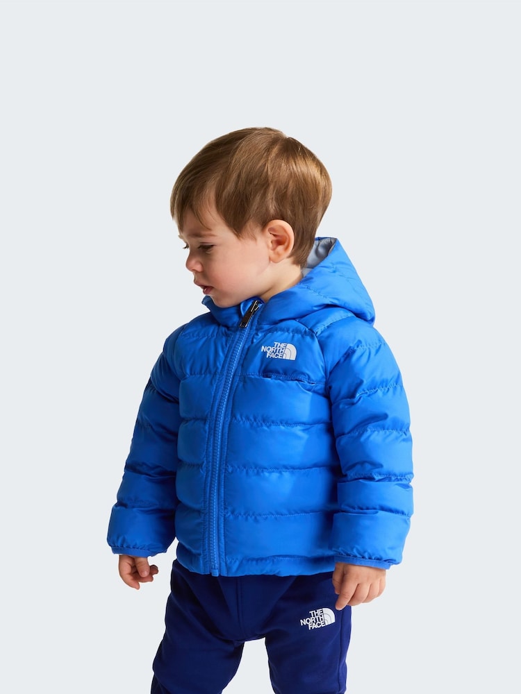 The North Face Blue Baby Reversible Perrito Puffer Jacket - Image 1 of 8