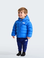 The North Face Blue Baby Reversible Perrito Puffer Jacket - Image 3 of 8