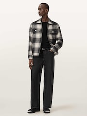 AllSaints White Matheson Jacket - Image 4 of 7