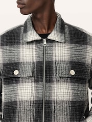 AllSaints White Matheson Jacket - Image 6 of 7