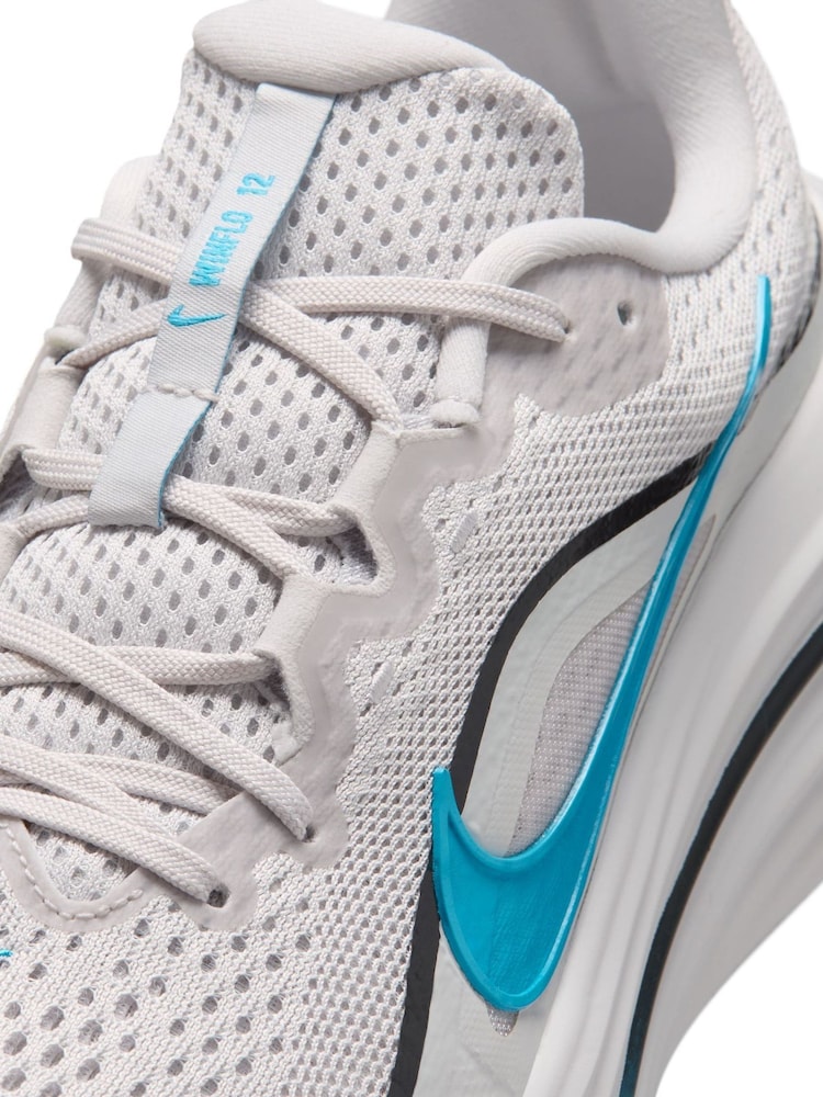 Nike VAST GREY Winflo 12 Running Trainers - Image 8 of 8