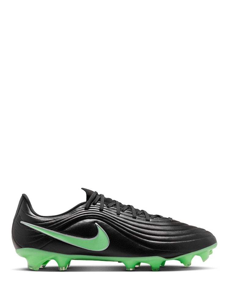 Nike Black Tiempo Academy Multi Ground Football Boots - Image 1 of 8 Nike Black Tiempo Academy Multi Ground Football Boots - Image 1 of 8