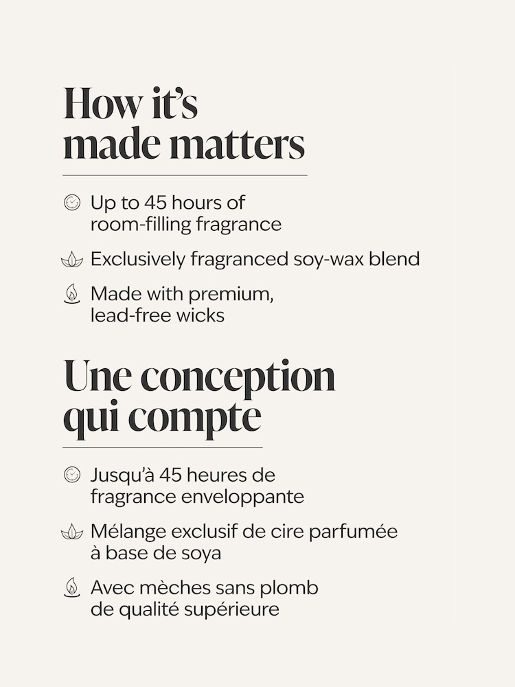 Bath & Body Works Peach Bellini 3 Wick Candle 411g - Image 3 of 3