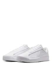 Nike White Court Heritage Low Trainers - Image 3 of 7