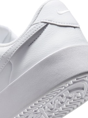 Nike White Court Heritage Low Trainers - Image 6 of 7