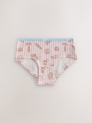 Pink Bakery Print Hipster Briefs 5 Pack (2-16yrs) - Image 4 of 9