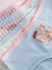 Pink Bakery Print Hipster Briefs 5 Pack (2-16yrs) - Image 8 of 9