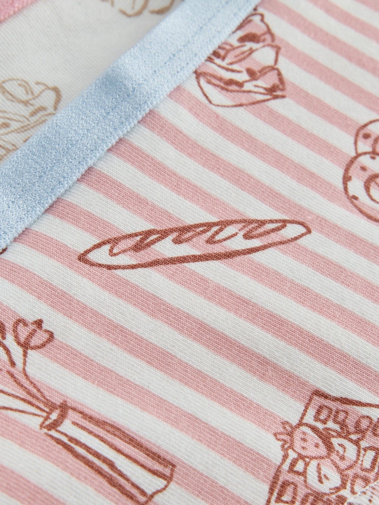 Pink Bakery Print Hipster Briefs 5 Pack (2-16yrs) - Image 9 of 9 Pink Bakery Print Hipster Briefs 5 Pack (2-16yrs) - Image 9 of 9
