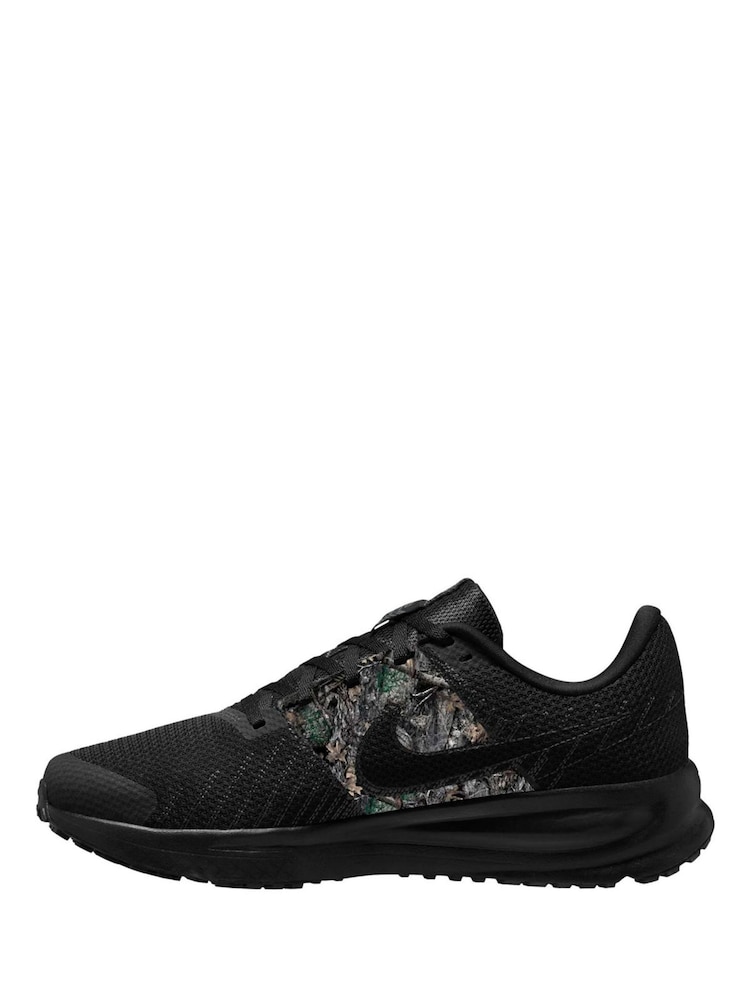 Nike Black/Camo Print Run Defy Running Trainers - Image 2 of 4 Nike Black/Camo Print Run Defy Running Trainers - Image 2 of 4
