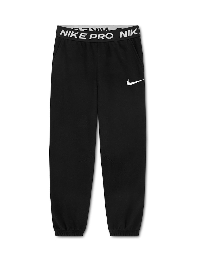 Nike Black Kids Girls Pro Joggers - Image 1 of 3