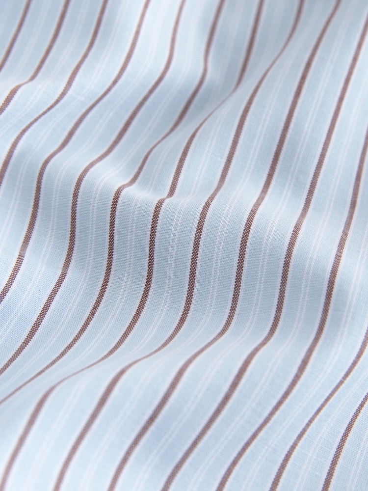 Blue/Brown Stripe Mini Skort - Image 3 of 3