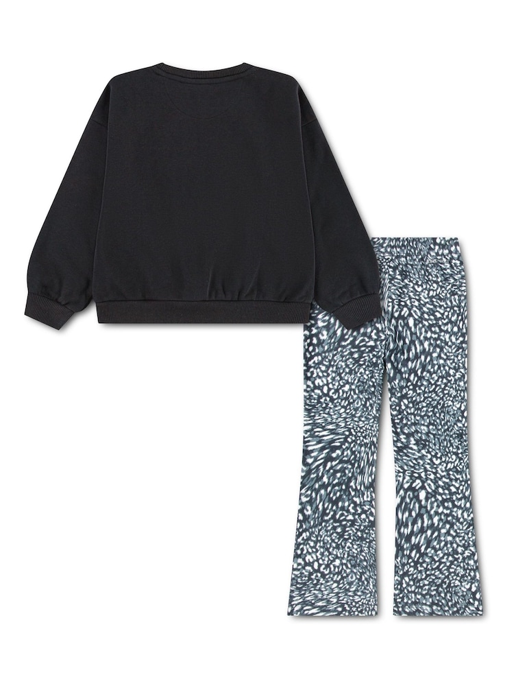 Nike Black All-Over Print Tracksuit - Image 2 of 5