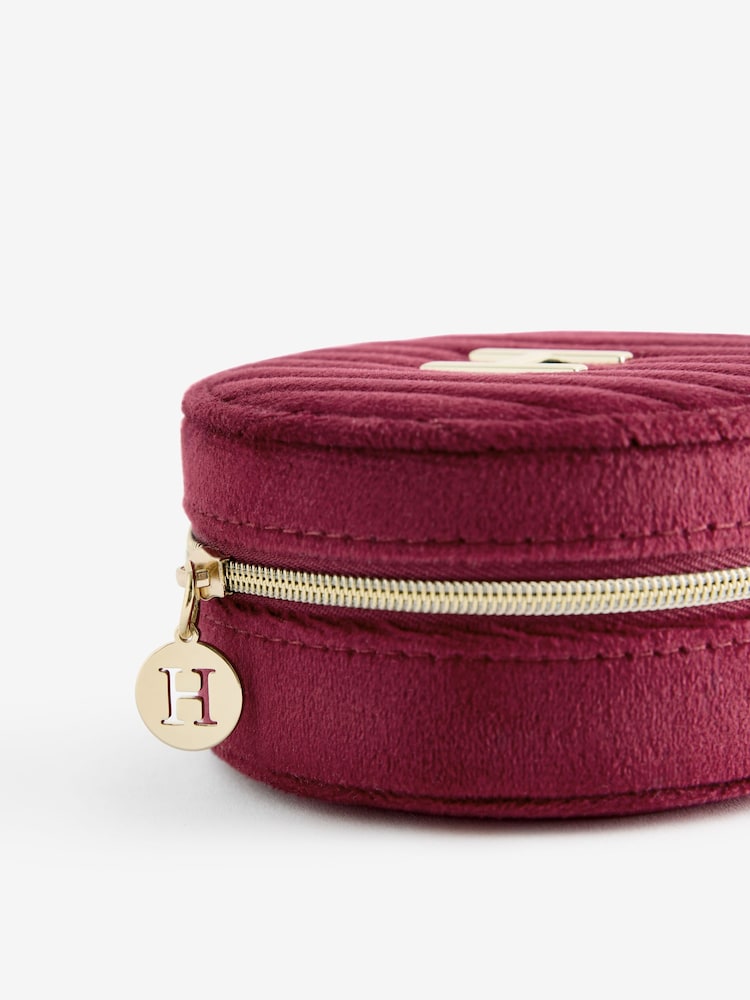 Letters Monogram Alphabet Travel Jewellery Box - Image 5 of 5
