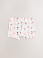 Pink Ballerina Short Briefs 5 Pack (2-16yrs) - Image 5 of 8