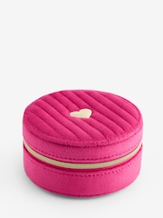 Heart Monogram Alphabet Travel Jewellery Box - Image 2 of 5