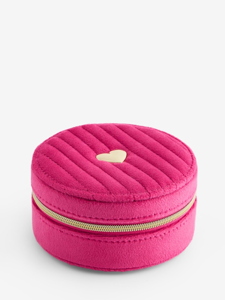 Heart Monogram Alphabet Travel Jewellery Box - Image 2 of 5