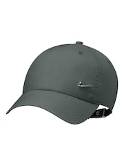 Nike Green Dri-FIT Club Unstructured Metal Swoosh Cap - Image 1 of 2
