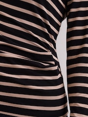 Phase Eight Black Everly Stripe Top - Image 6 of 7