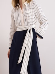 Phase Eight Blue Geo Jumpsuit - Image 4 of 6