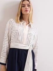 Phase Eight Blue Geo Jumpsuit - Image 5 of 6