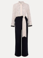 Phase Eight Blue Geo Jumpsuit - Image 6 of 6