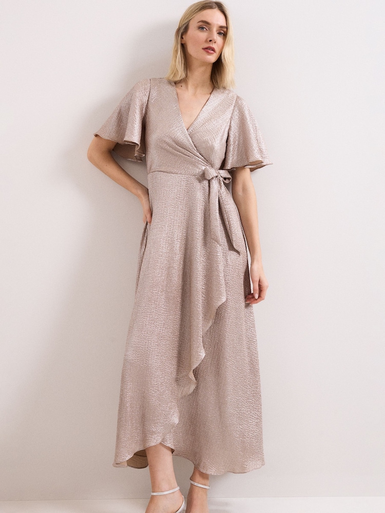 Phase Eight Metallic Julissa Maxi Dress - Image 2 of 7
